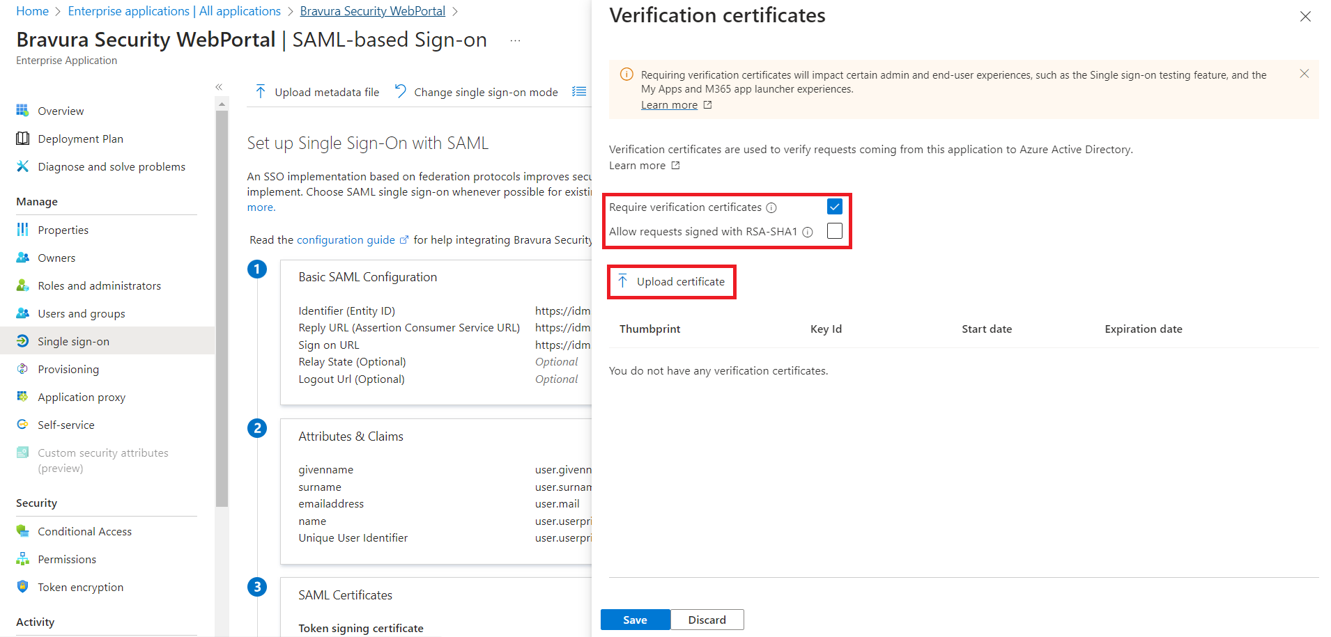 azure-verification-action-pane
