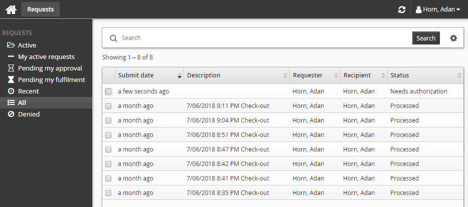 active-requests