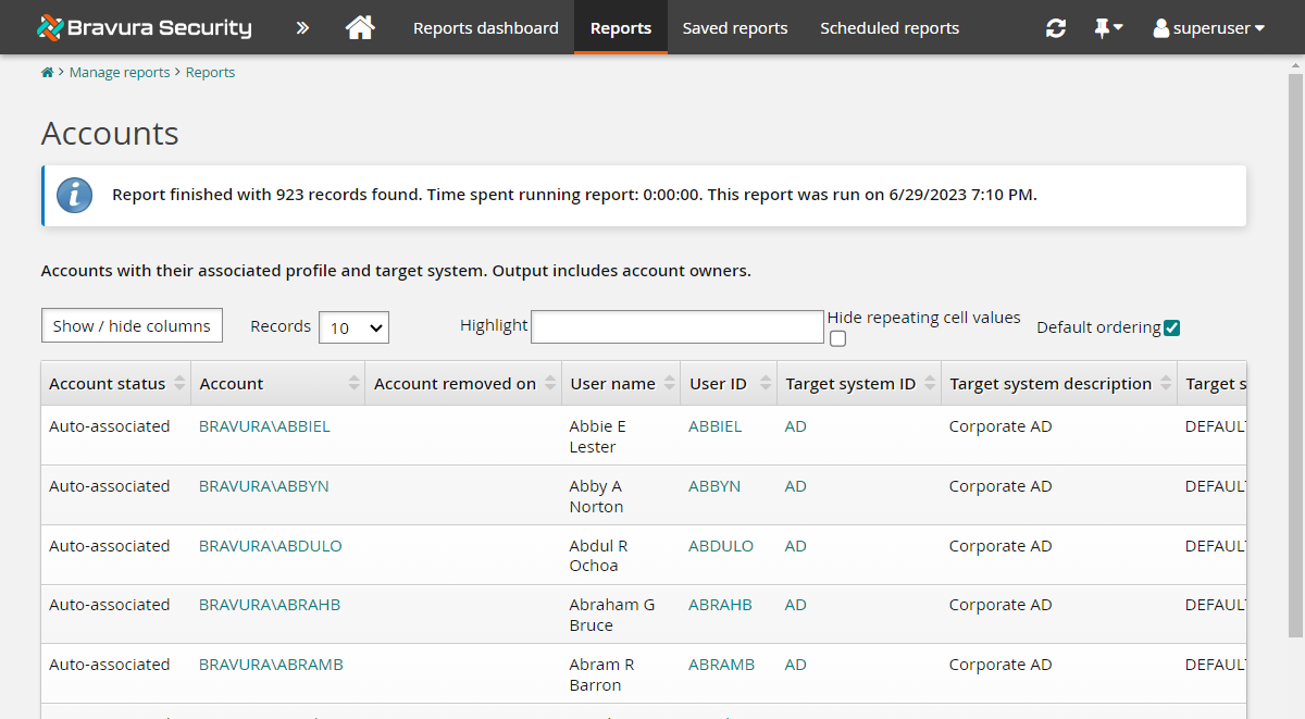 lab-target-ad-reports-user-accts-run