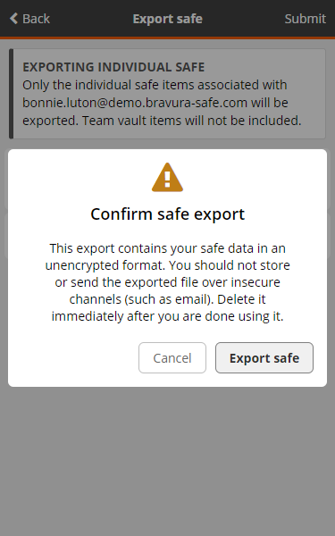 safe_be_export_safe_confirm