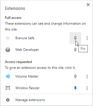 safe_be_chrome_pin